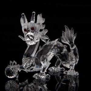 Beautiful SWAROVSKI Annual Edition 1997 Drache Dragon Crystal Figurine